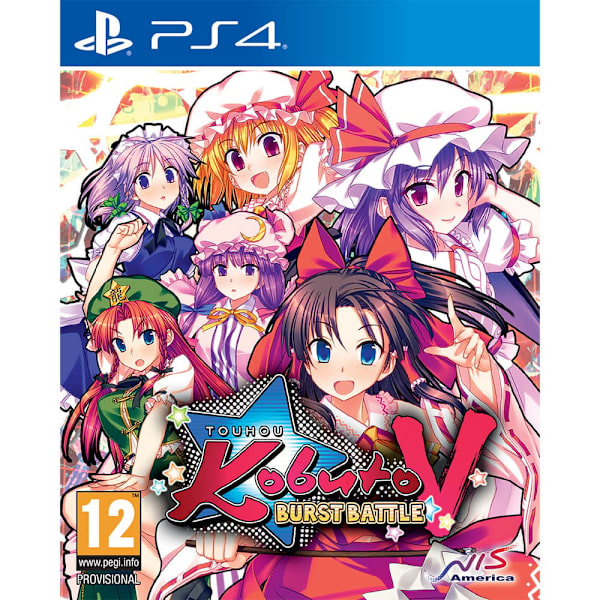 Playstation Games Ps4 Touhou Kobuto V Burst Battle