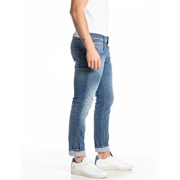 Replay Jeans M914y .000.661 Y74 Blå 30 / 30 Man