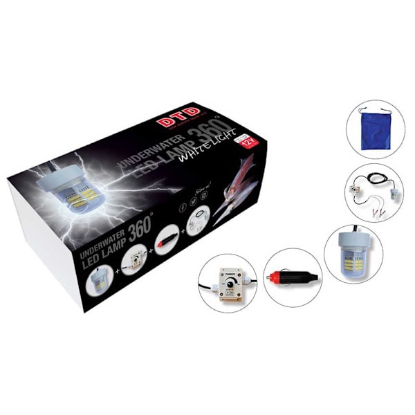 Dtd Underwater Led Lamp 360 Flerfärgad