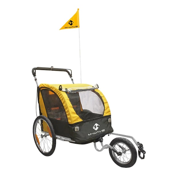 M-wave Sisään Stalwart 3 1 Juniori Traileri Keltainen,Musta Max 32 kg Poika
