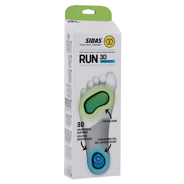 Sidas 3d Run Protect Vihreä EU 37-38 Mies
