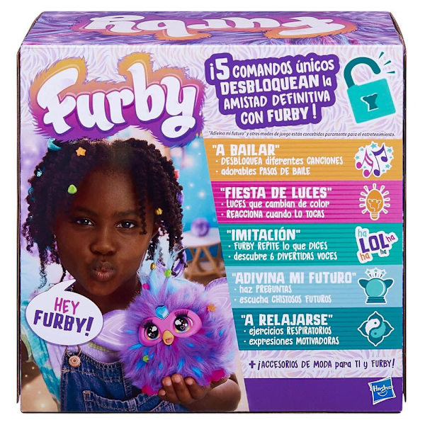 Furby Interaktiv Mjuk Leksak Rosa