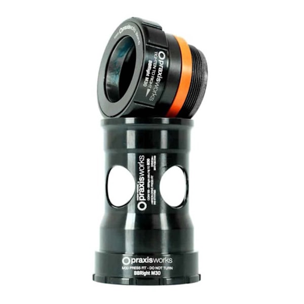 Praxis Bottenfäste M30 Thru Bbright 79-4101r Silver 79 mm