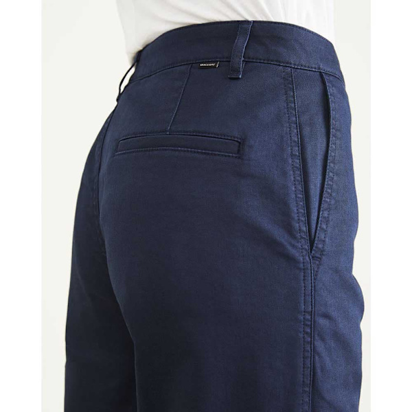 Dockers Byxor Med Mid Midja Blå 27 Man