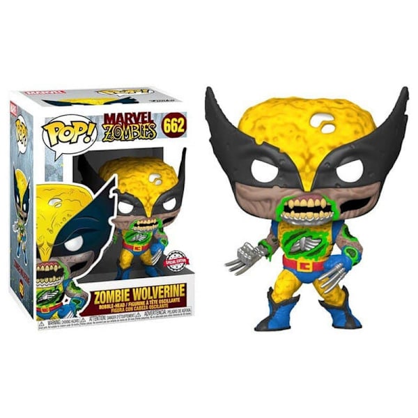 Funko Pop Zombie Wolverine Exclusive 25 Cm Monivärinen