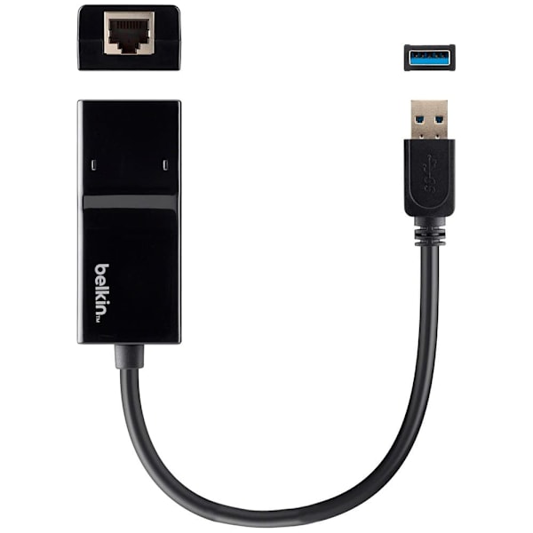Belkin Usb 3.0 Gigabit Ethernet Adapter 10/100/1000mbps Sort Sort