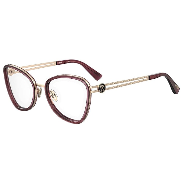 Moschino Mos584-lhf Kvinna Med Glasögon Guld