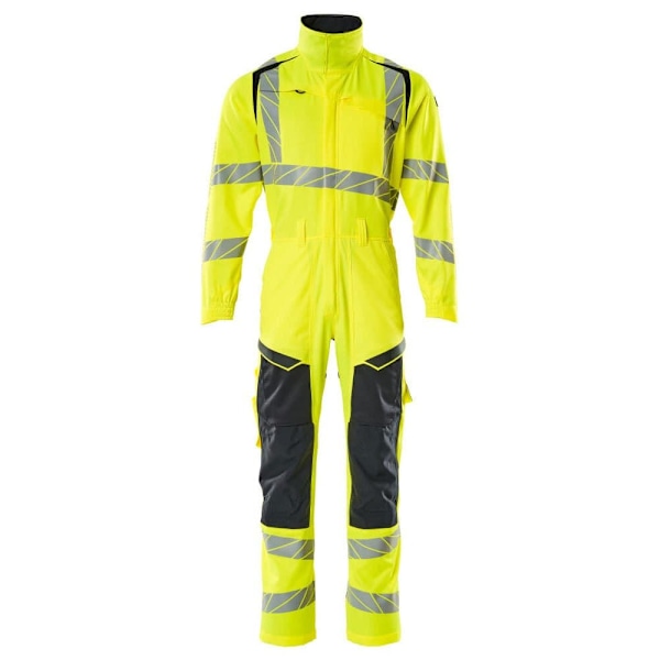 Mascot Jumpsuit Med Knæpudelommer Accelerate Safe 19519 Gul 4XL
