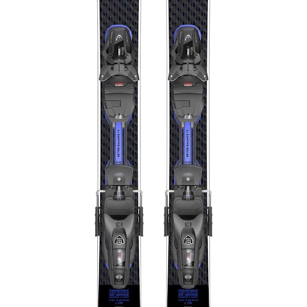 Head Supershape E-titan + Prot. Pr 13 Gw Alpinski Sort 184