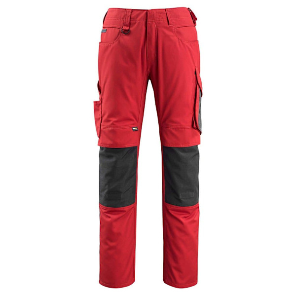 Mascot Stora Byxor Med Knäskyddsfickor Unique 12679 Röd 52 / 32