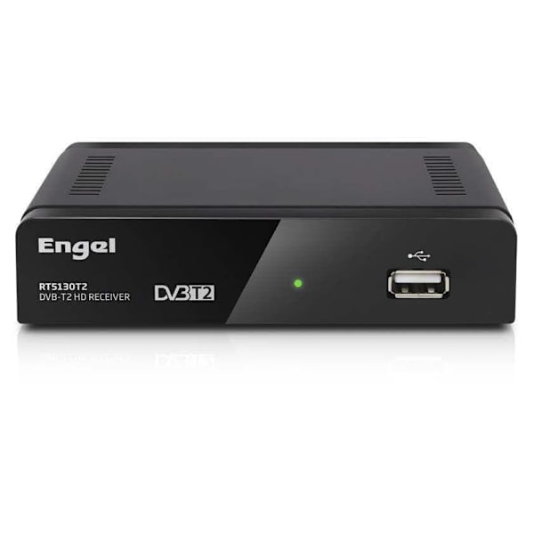 Engel Dtt Dekoder T2 Hd Rt5130 Pvr Usb Sort