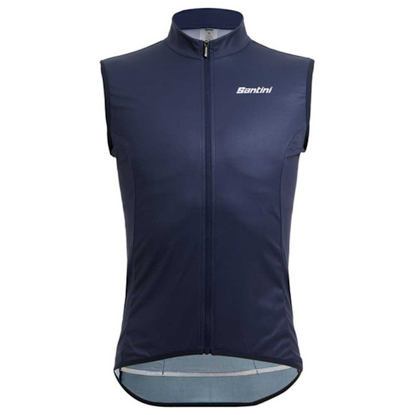 Santini Gilet Nebula Blå L Man