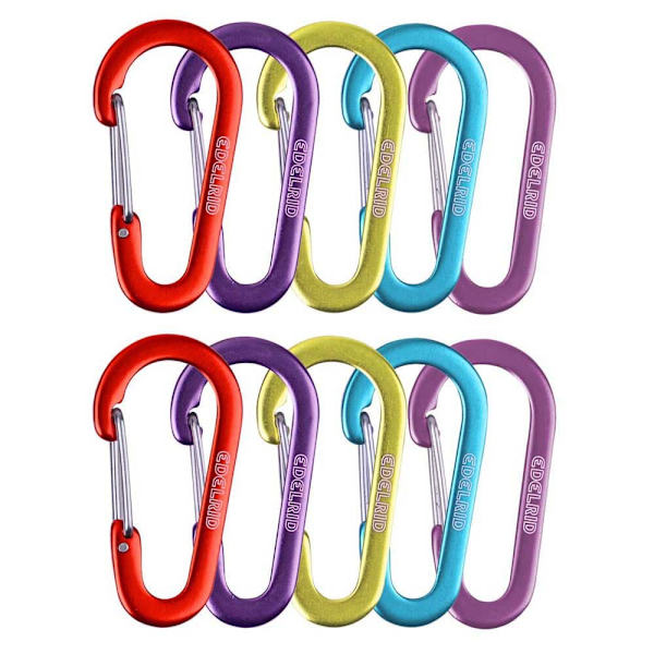 Edelrid Snap Krog Micro 3 Farbig 10 Enheder Flerfarvet