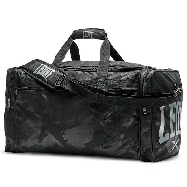 Leone1947 Duffel Camoblack 55l Sort