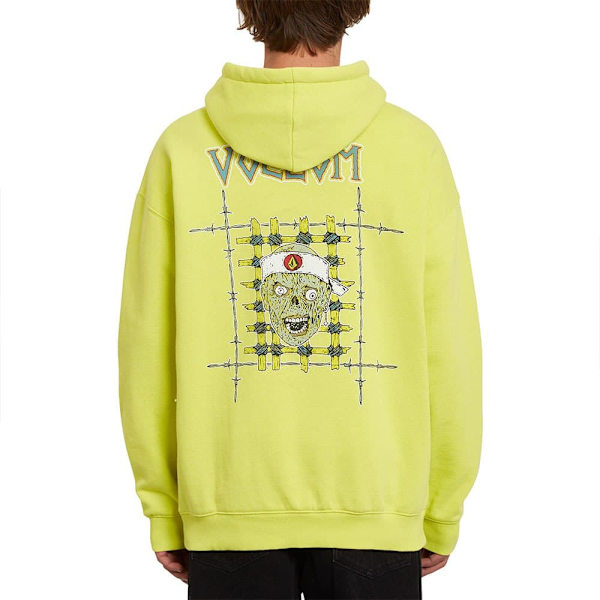 Volcom Richard French Hættetrøje Gul M Mand