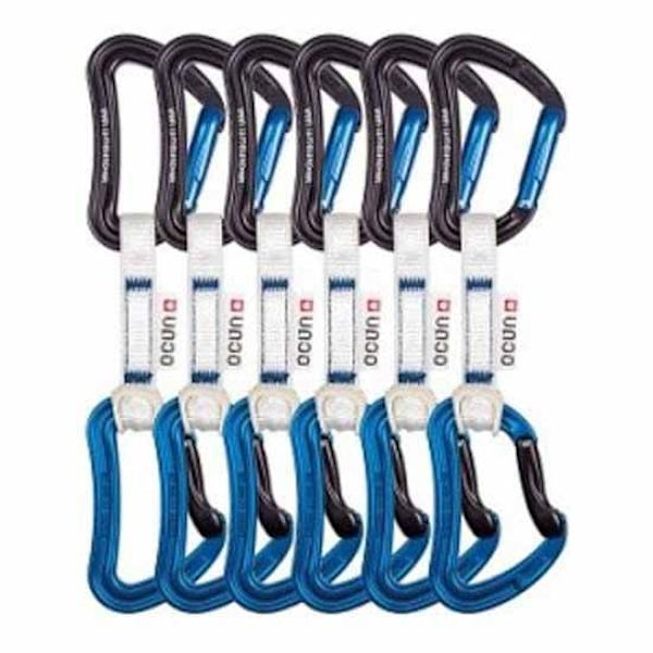 Ocun Raven Qd Bio-dyn-ring 15 Mm 6 Units Snabbteckning Blå 10 cm