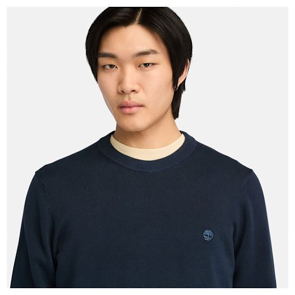 Timberland Williams River Cotton Yd Trøje Blå L Mand