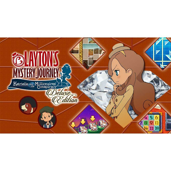 Nintendo Layton´s Mystery Journey Deluxe-spel Switch Flerfärgad PAL