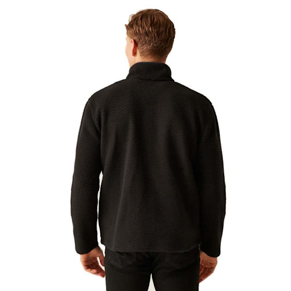 Regatta Frankie Borg Fleecejacka Med Dragkedja Svart 2XL Man