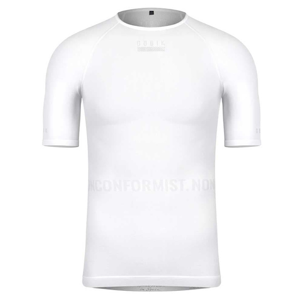 Gobik Kort Ærme Basislag Limber Skin Hvid M Mand