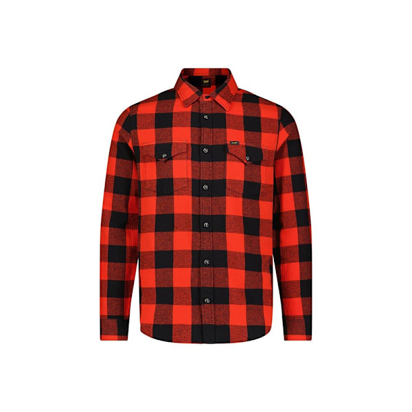 Lee Clean Western Pitkähihainen Paita Punainen 2XL Mies