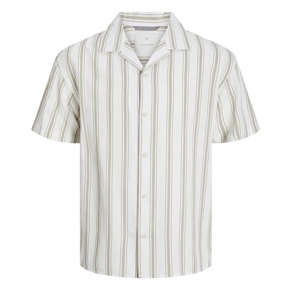 Jack & Jones Montana Kortærmet Skjorte Beige L Mand