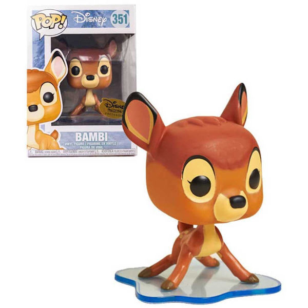 Funko Begrænset Udgave Pop Bambi Snowflake Mountain 9 Cm Flerfarvet
