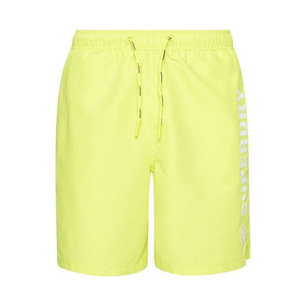 Superdry Simma Kort Code Applque 19inch Grönt S Man