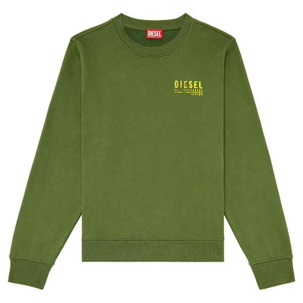 Diesel Sweatshirt Ginn K42 Grøn XL Mand