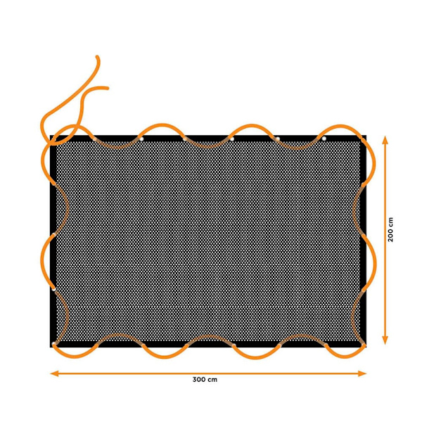 Black & Decker Elastisk Lastnet 2x3 M