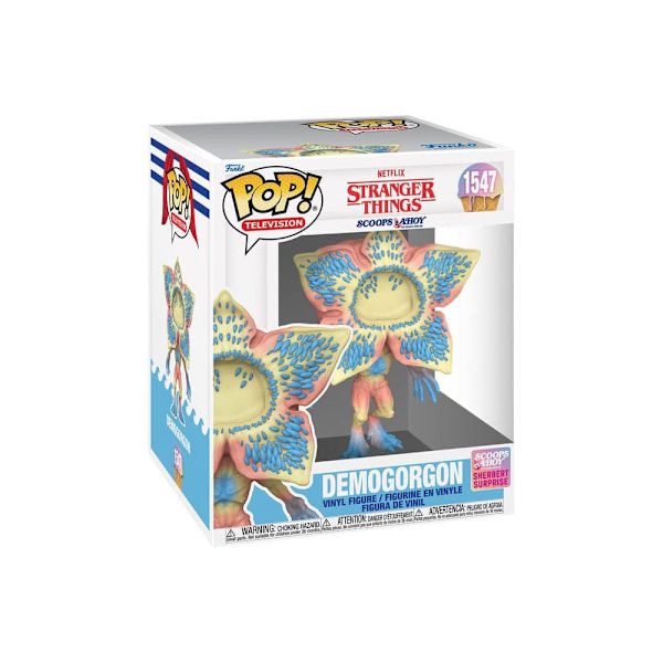 Funko Stranger Things Demogorgon Scoops Ahoy -stor Pop! Vinylfigur 15 Cm