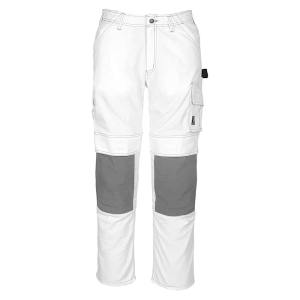 Mascot Store Bukser Med Knæpudelommer Hardwear 05079 Hvid 42 / 35