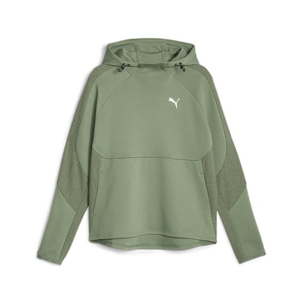 Puma Luvtröja Evostripe Grönt XS Kvinna