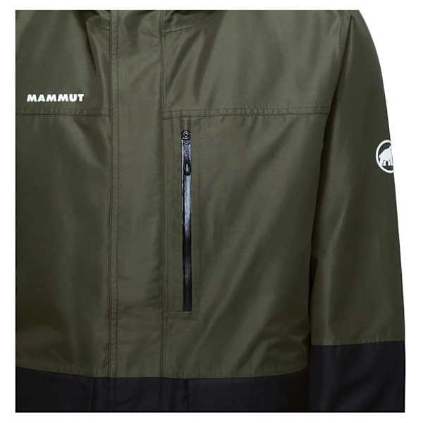 Mammut Fall Line Hardshell Thermo Jacka Grönt S Man