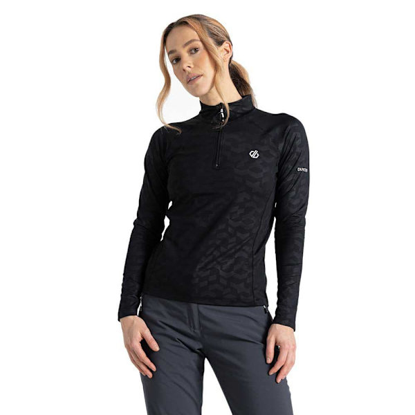Dare2b Langærmet T-shirt Divulge Core Stretch Sort 16 Kvinde