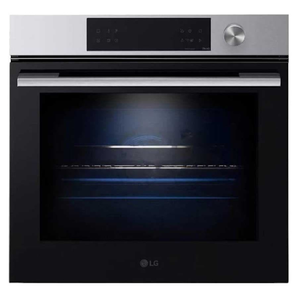 Lg Ovn Wsed7612s  60 cm Sort, Rustfrit stål