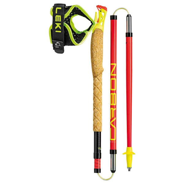 Leki Polacker Ultratrail Fx One Röd 135 cm