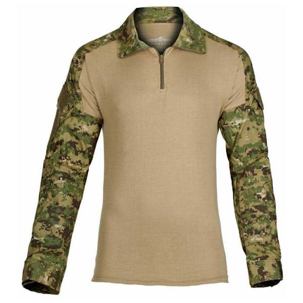 Invadergear Combat Pitkähihainen T-paita Beige 2XL Mies