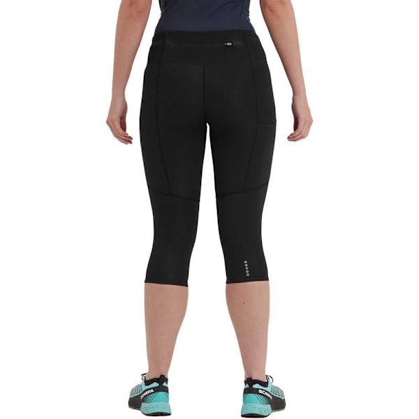 Montane Sstream 3/4 Leggings Sort XS Kvinde