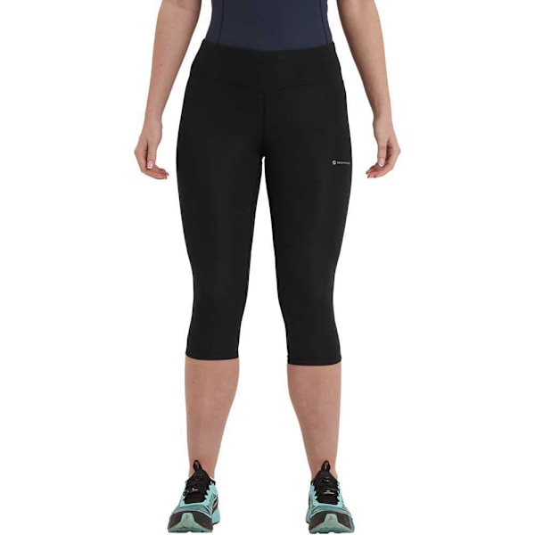 Montane Sstream 3/4 Leggings Sort XS Kvinde