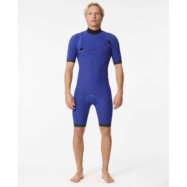 Rip Curl Shorty Med Lynlås Bagpå E Bomb 2/2 Mm Spring Sort M
