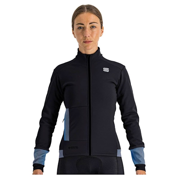Sportful Jakke Super Sort XS Kvinde