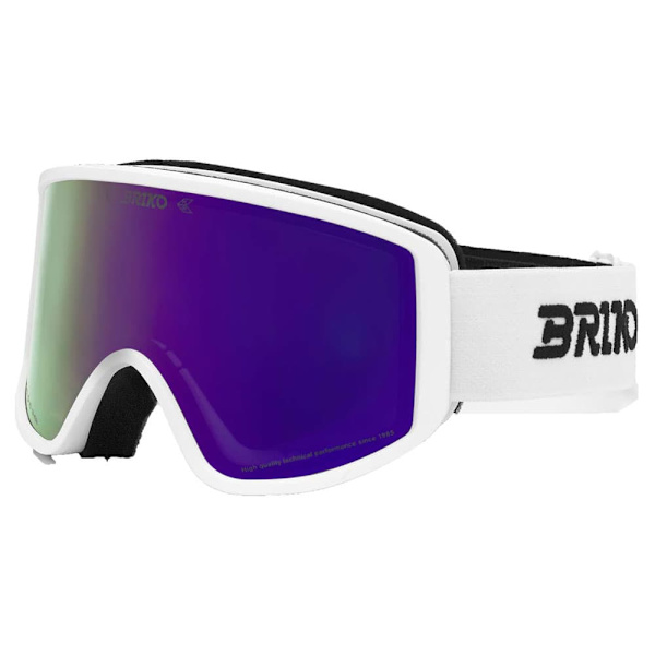 Briko Pulse Skidglasögon Vit Purple Mirror/CAT2