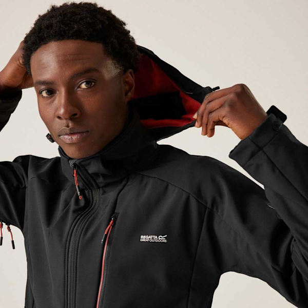 Regatta Hewitts X Softshelljakke Sort 3XL Mand