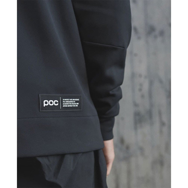Poc Poise Hoodie Hættetrøje Sort M Mand
