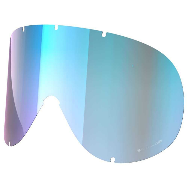 Poc Retina Mid/retina Mid Race Polariserad Lins Durchsichtig Partly Sunny Blue/CAT2