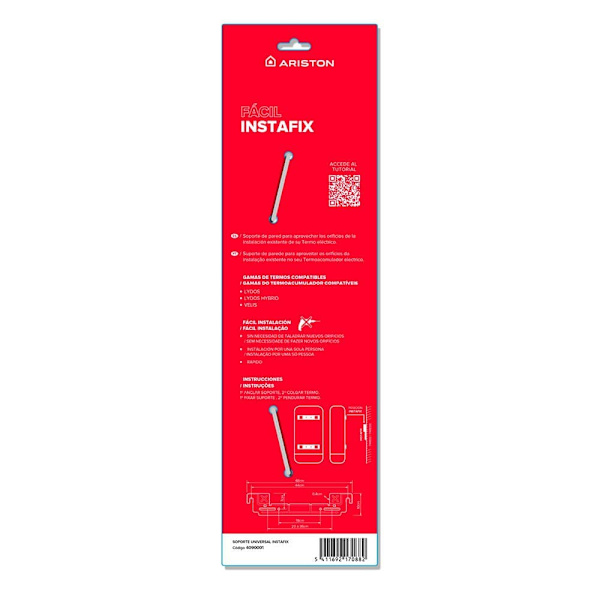 Ariston Instafix Lämpöseinäteline