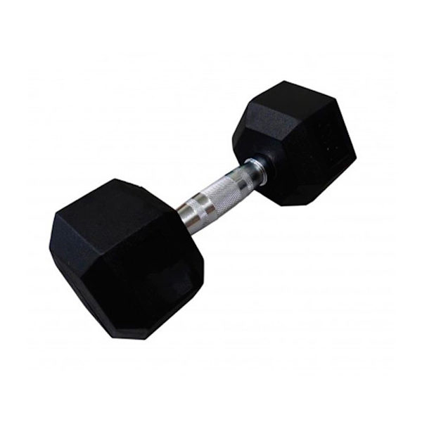 Softee Hex Håndvægt Sort 15 kg