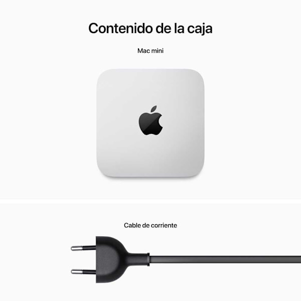 Apple Skrivbords Pc Mac Mini M2/8gb/512gb Ssd Silver
