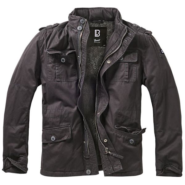 Brandit Jakke Britannia Winter Sort XL Mand